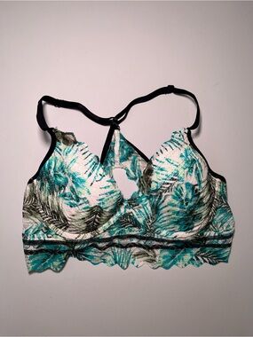 Victorias Secret PINK Tropical Floral Lace Bralette Small